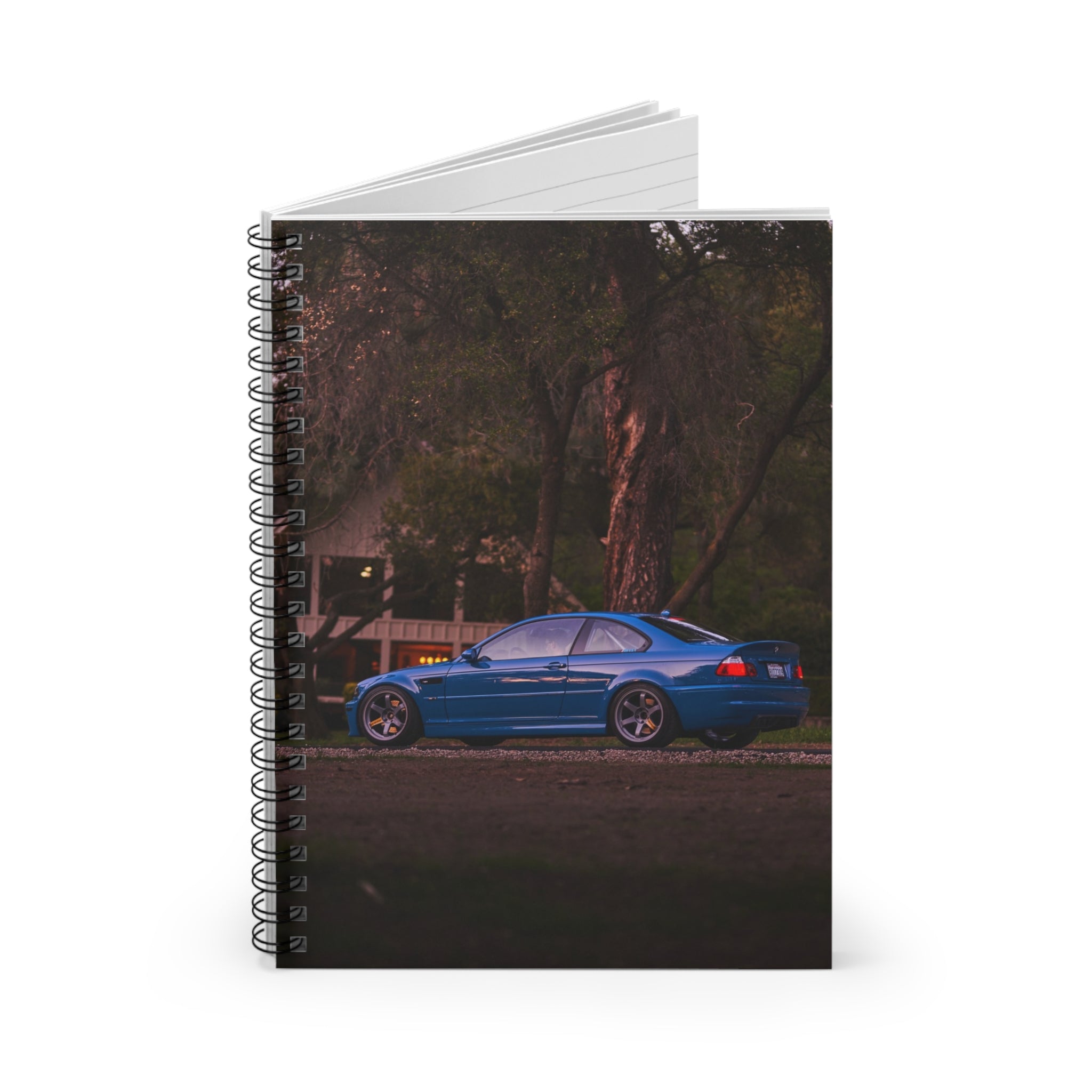 BMW E46 M3 Automotive Spiral Notebook #010 - Throttle Designs