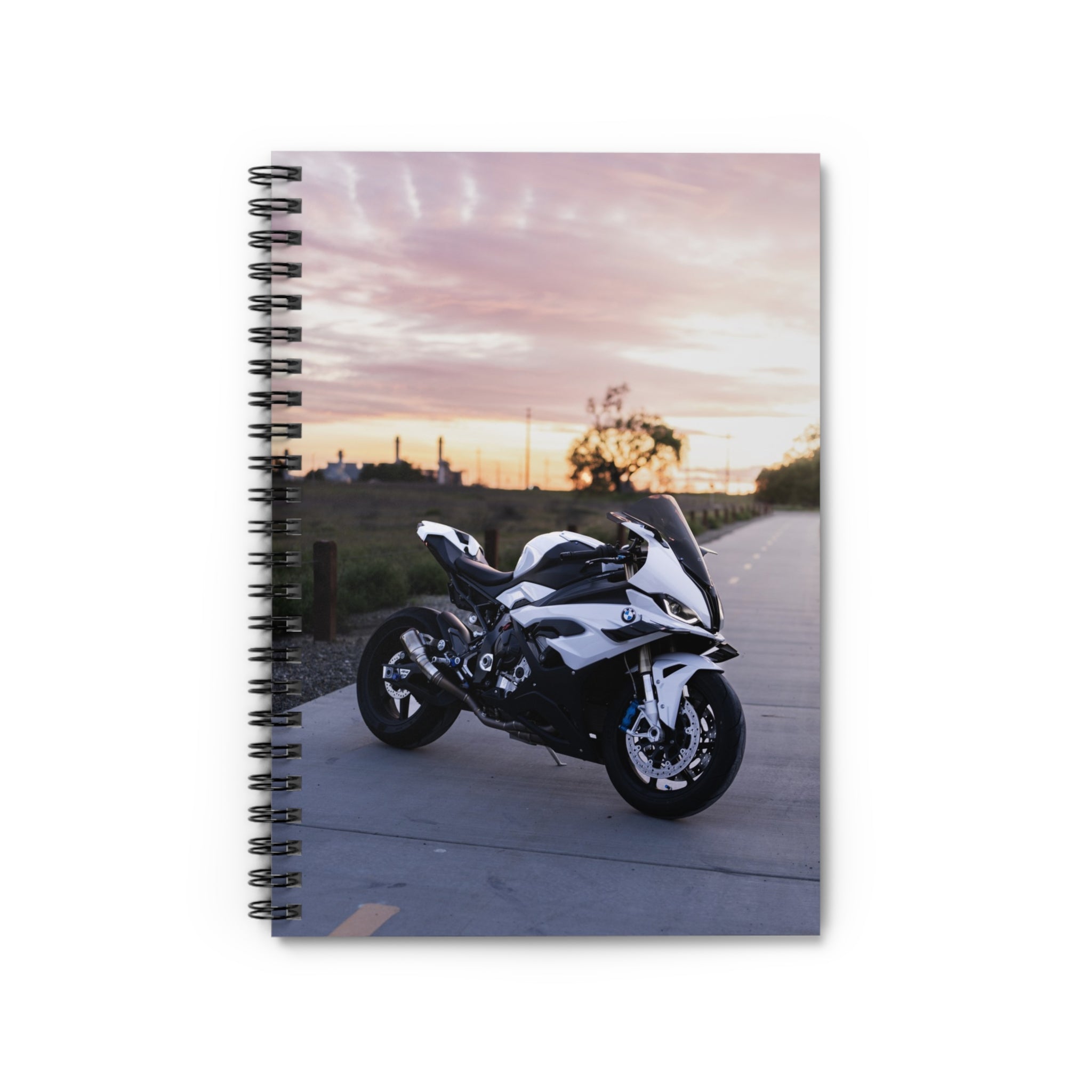 BMW S1000RR Motorcycle Spiral Notebook #034 - Throttle Designs