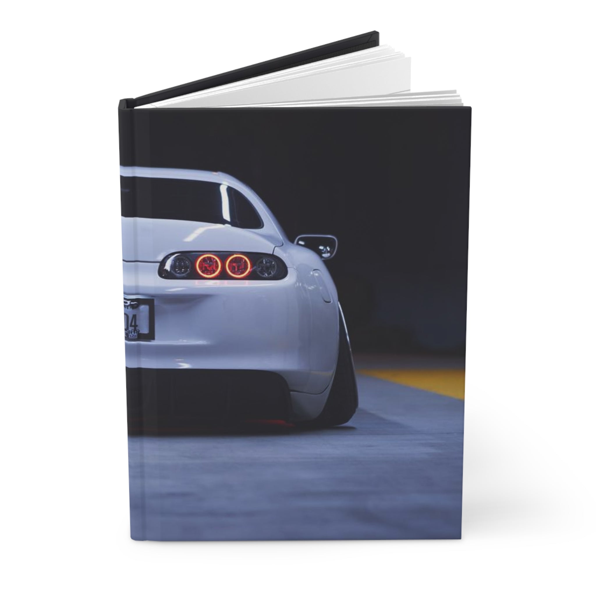 Toyota Supra Automotive Car Hardcover Journal Notebook #001 - Throttle Designs