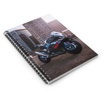 BMW M1000RR Motorcycle Spiral Notebook #009 - Throttle Designs