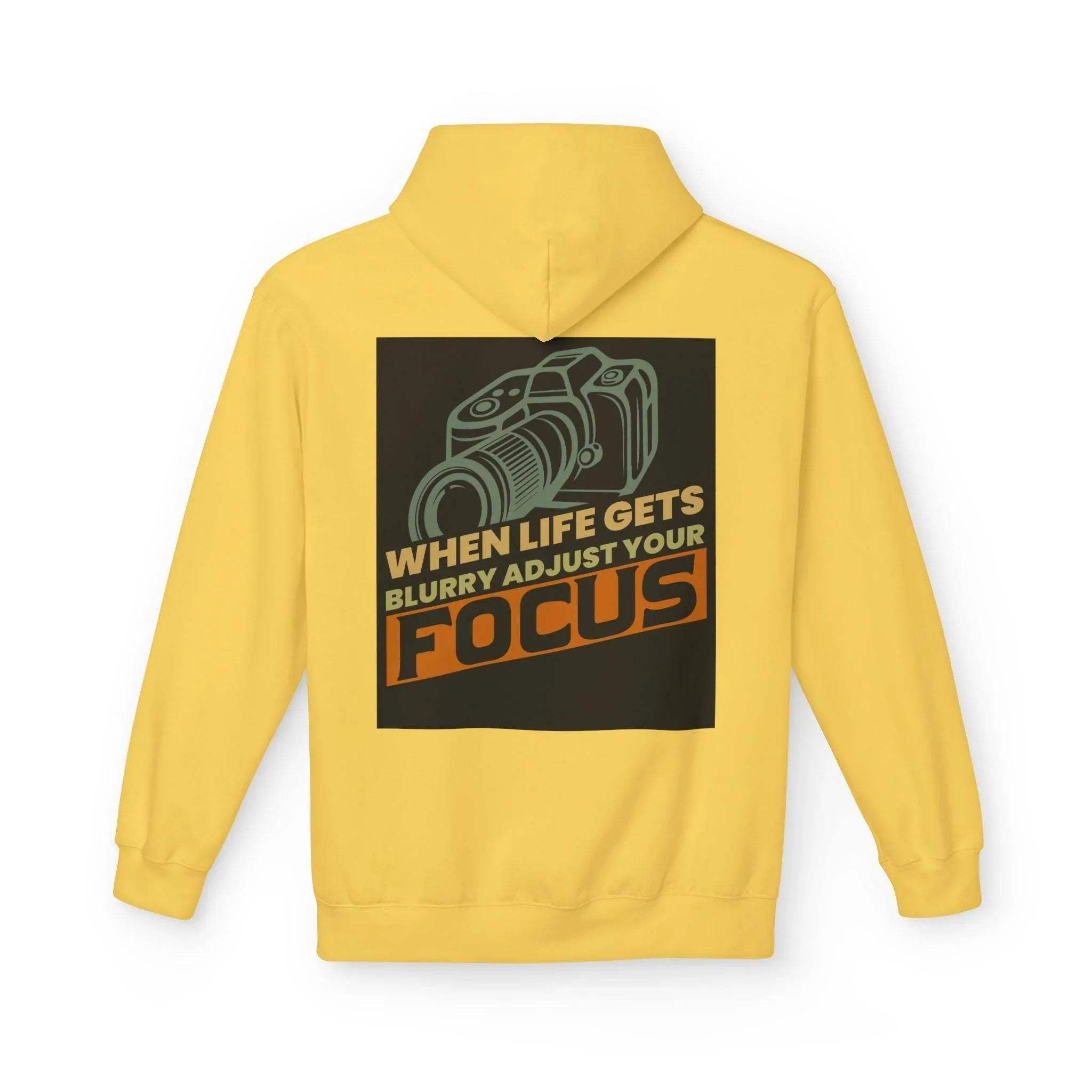 Ultimate Photographer's Fleece Hoodie: 'Adjust Your Focus' Comfort & Style
