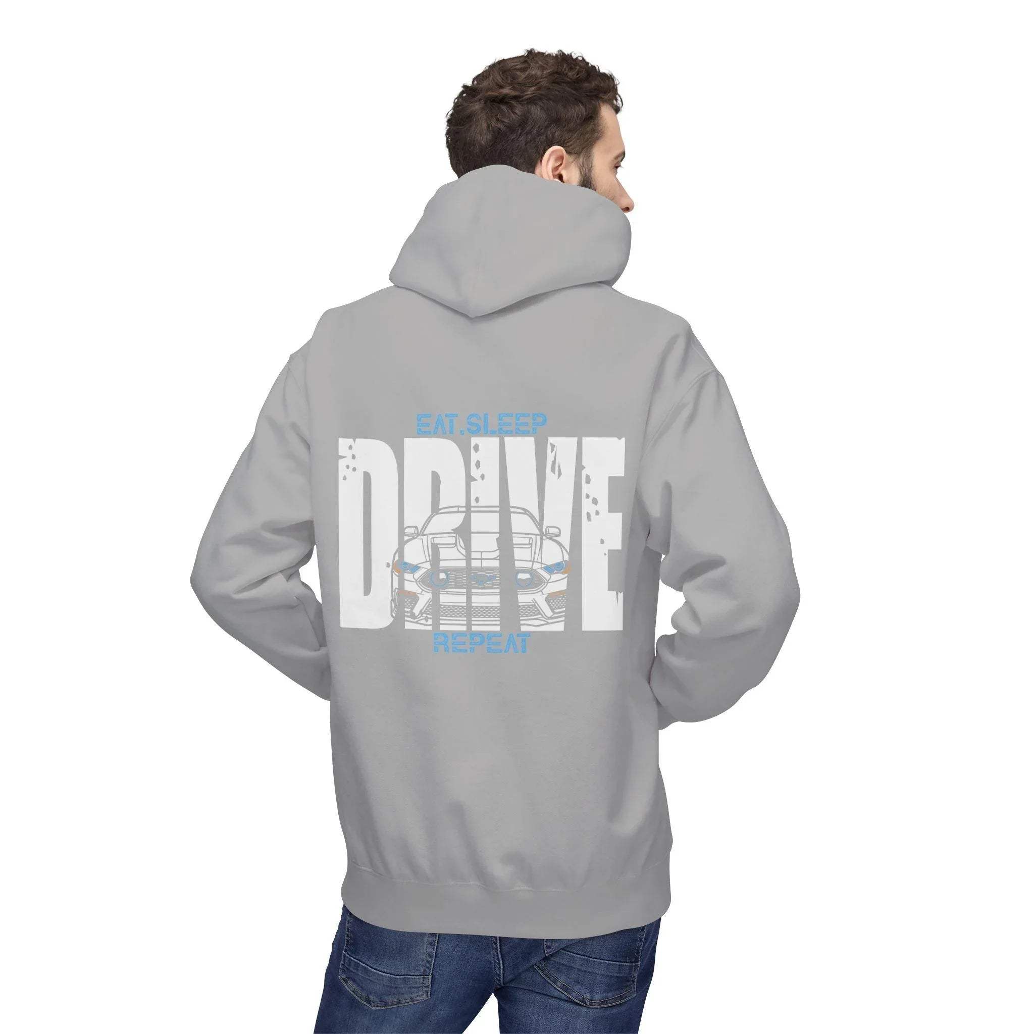 Ford Mach 1 Mustang DRIVE Fleece Hoodie - Premium Comfort & Style