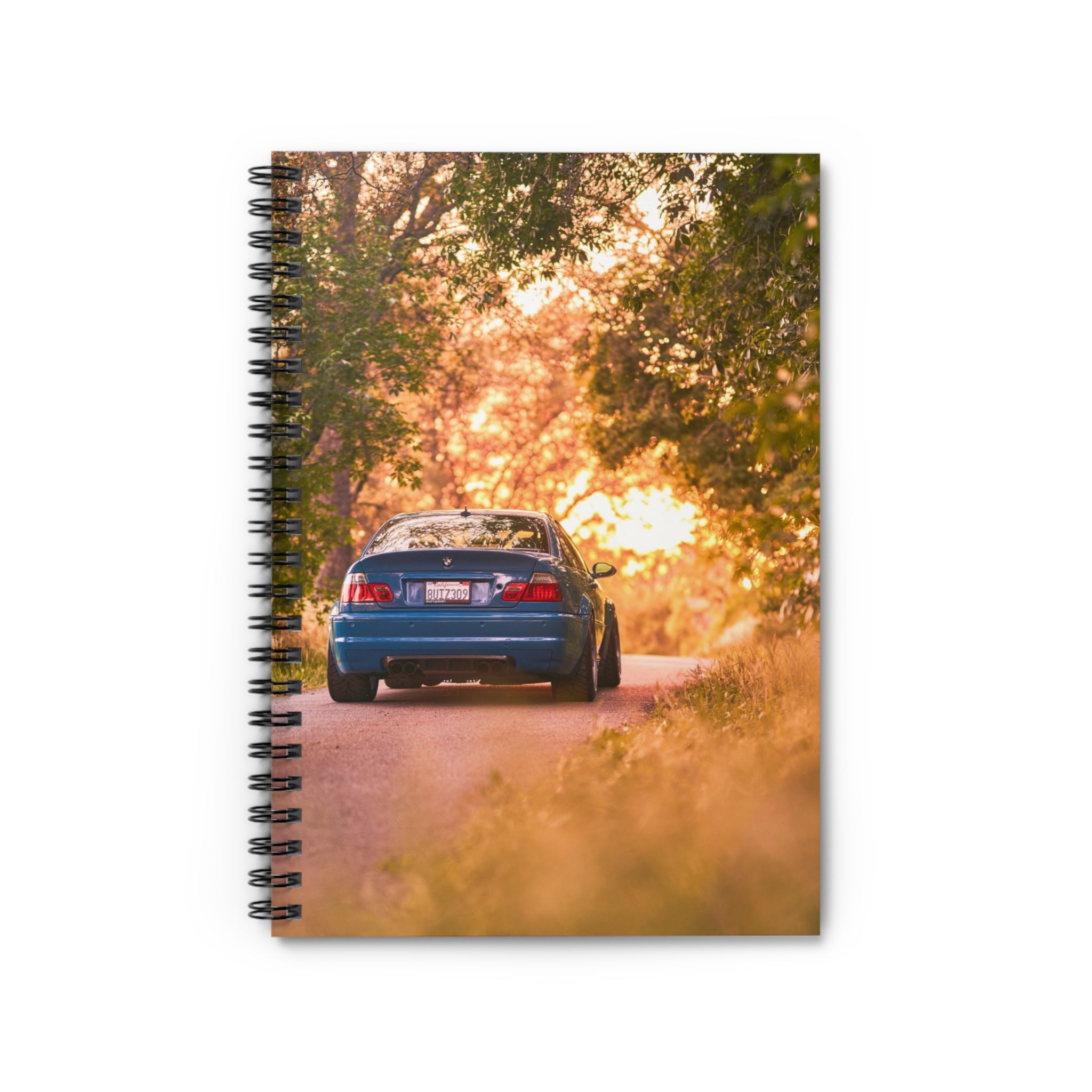 BMW E46 M3 Automotive Spiral Notebook #002 - Throttle Designs