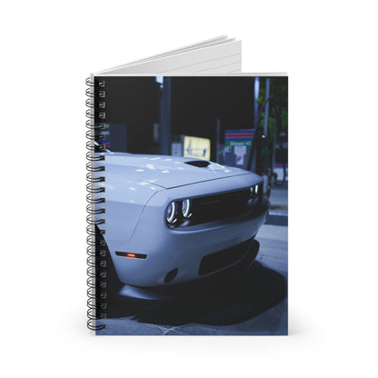 Dodge Challenger Automotive Spiral Notebook #002 - Throttle Designs