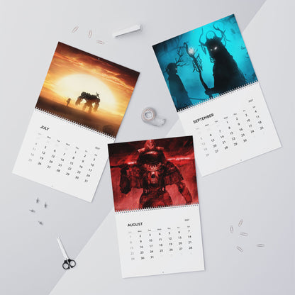 2027 Fantasy Character Calendar – Magical Artwork, Dream Worlds & Epic Fantasy Scenes