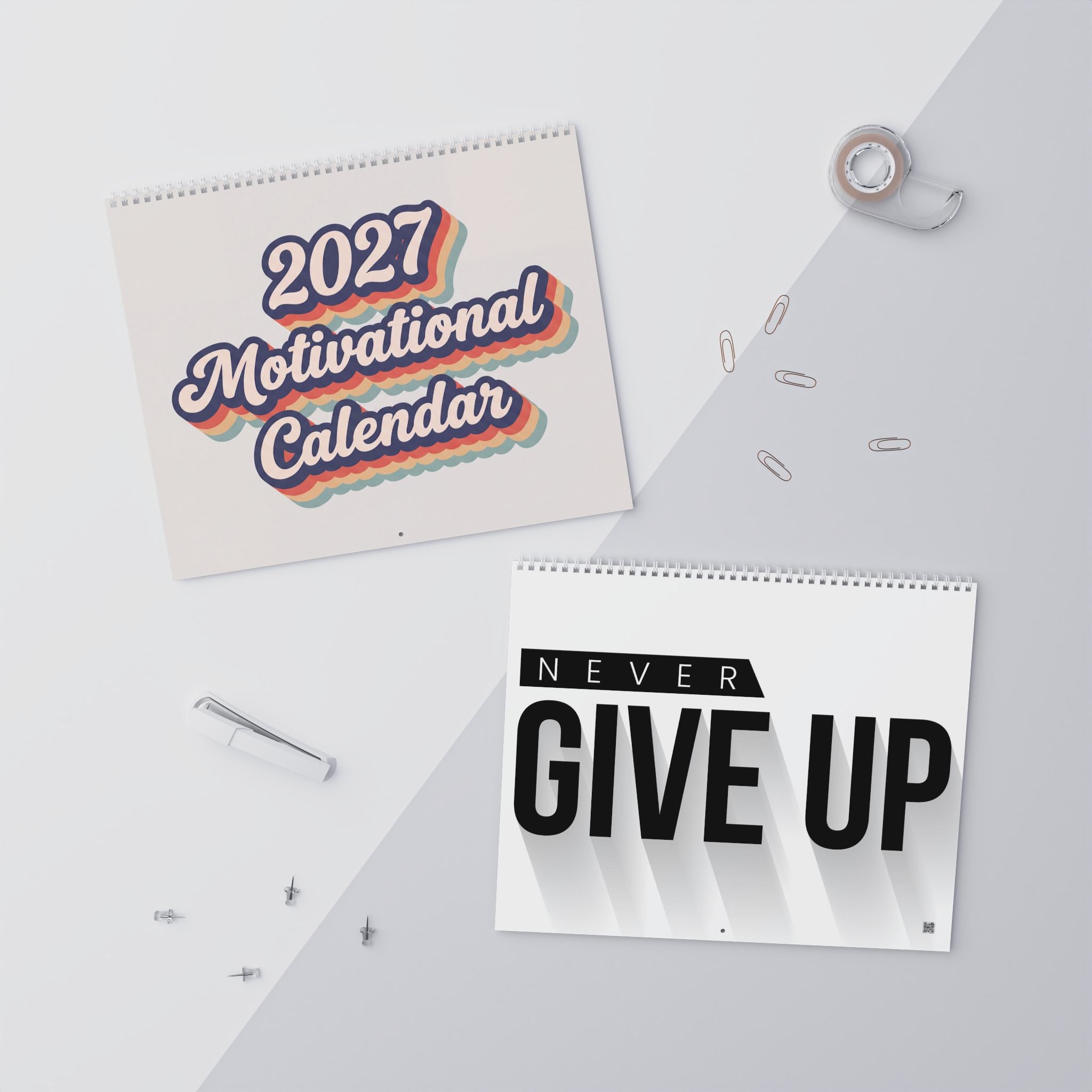 2027 Motivational Wall Calendar – Inspirational Quotes, Positive Messages & Uplifting Artwork
