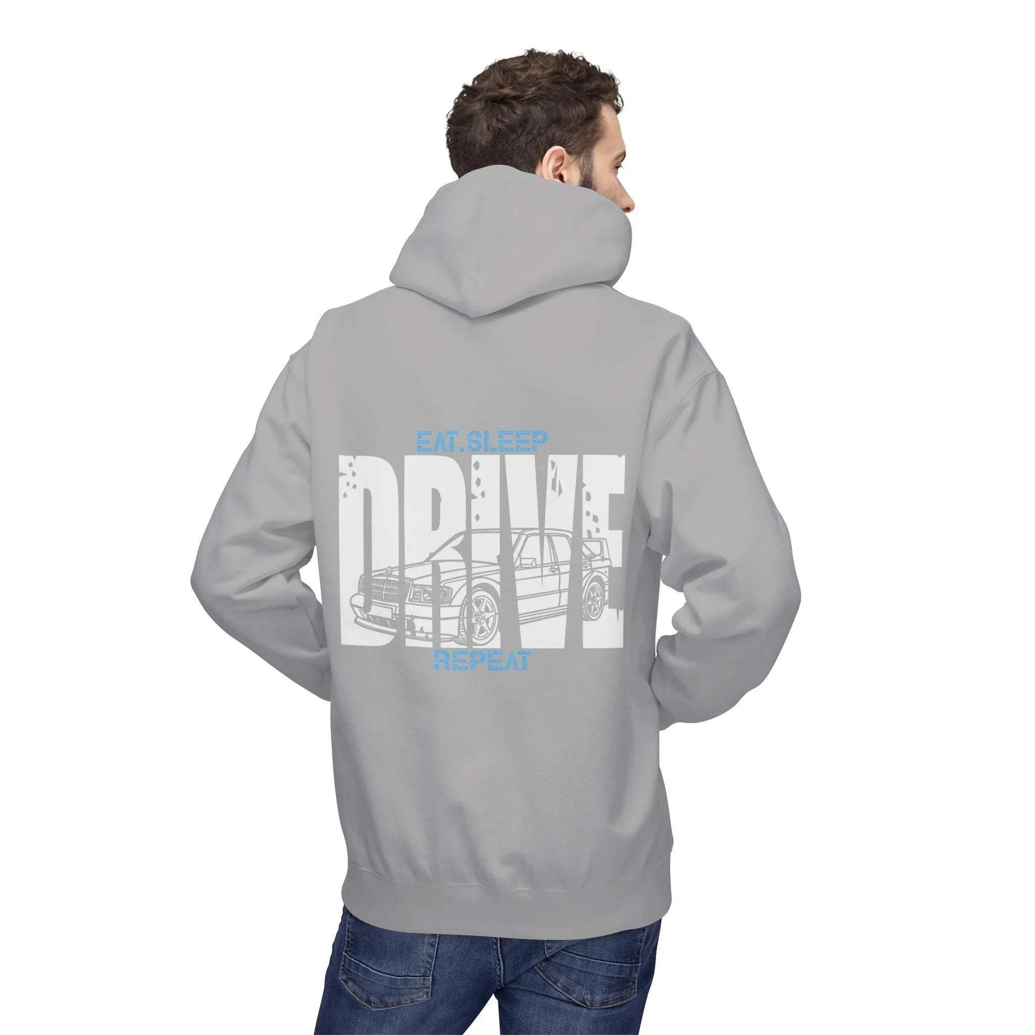 Porsche GT3RS DRIVE Luxury Fleece Hoodie for Car Enthusiasts