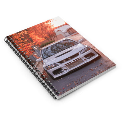 Mitsubishi Evo 8 Automotive Spiral Notebook #032 - Throttle Designs