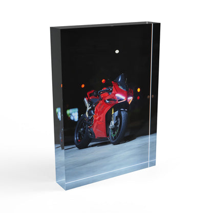 Ducati V4S Motorcycle Acrylic Photo Block #002 - Throttle Designs