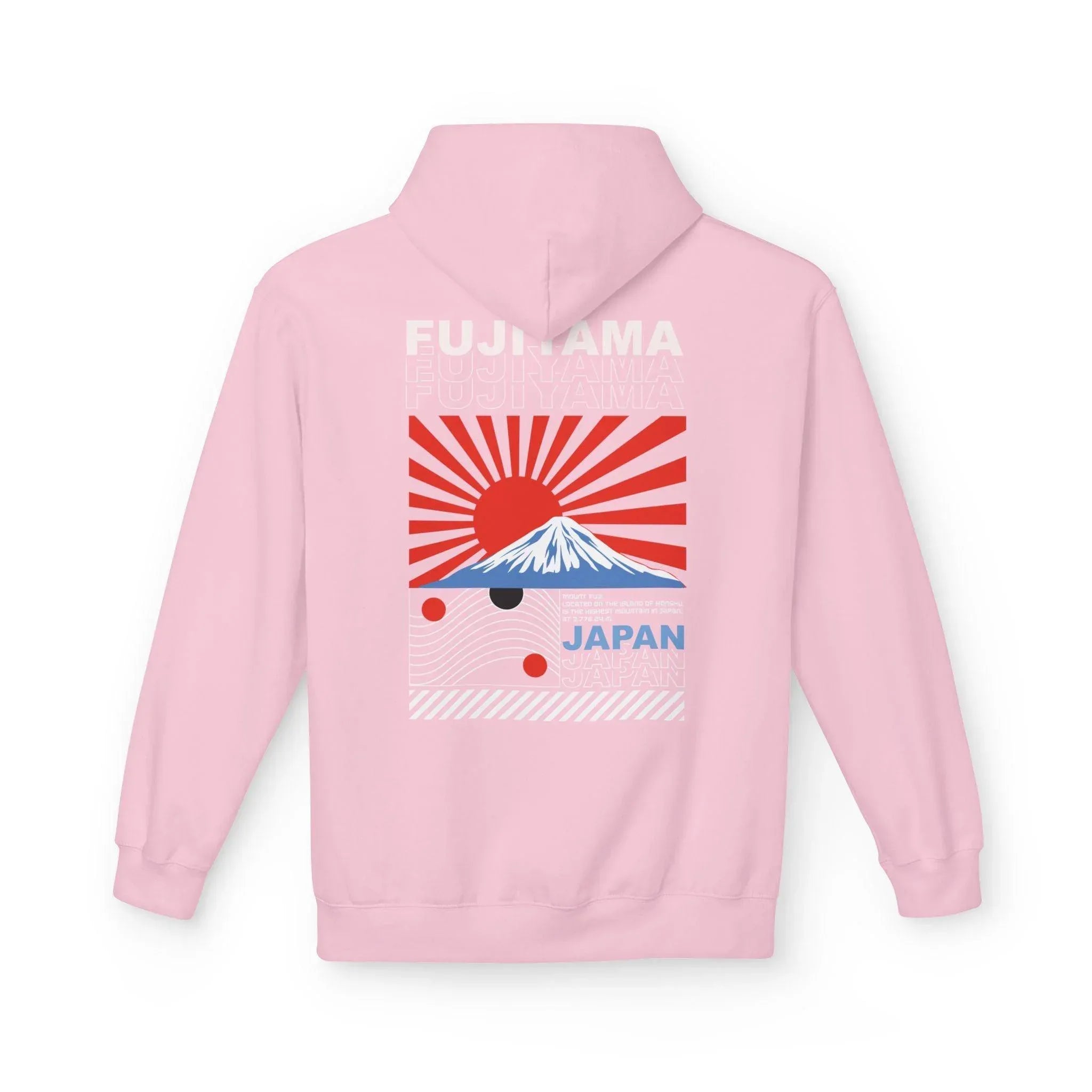Fujiyama Japan Streetwear Cozy Fleece Hoodie - Ultimate Comfort & Style