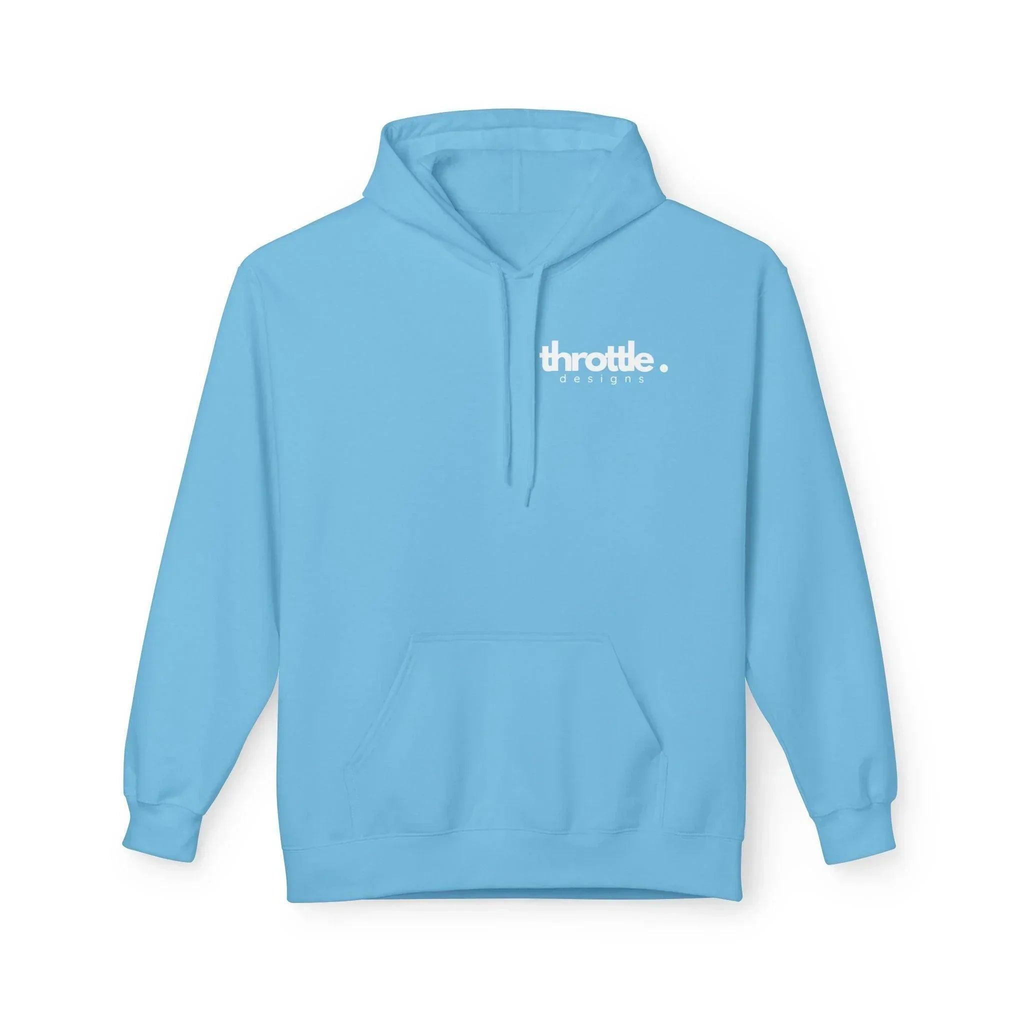 Artistic Vibes Fleece Hoodie with Headphone Design - Ultimate Comfort & Style