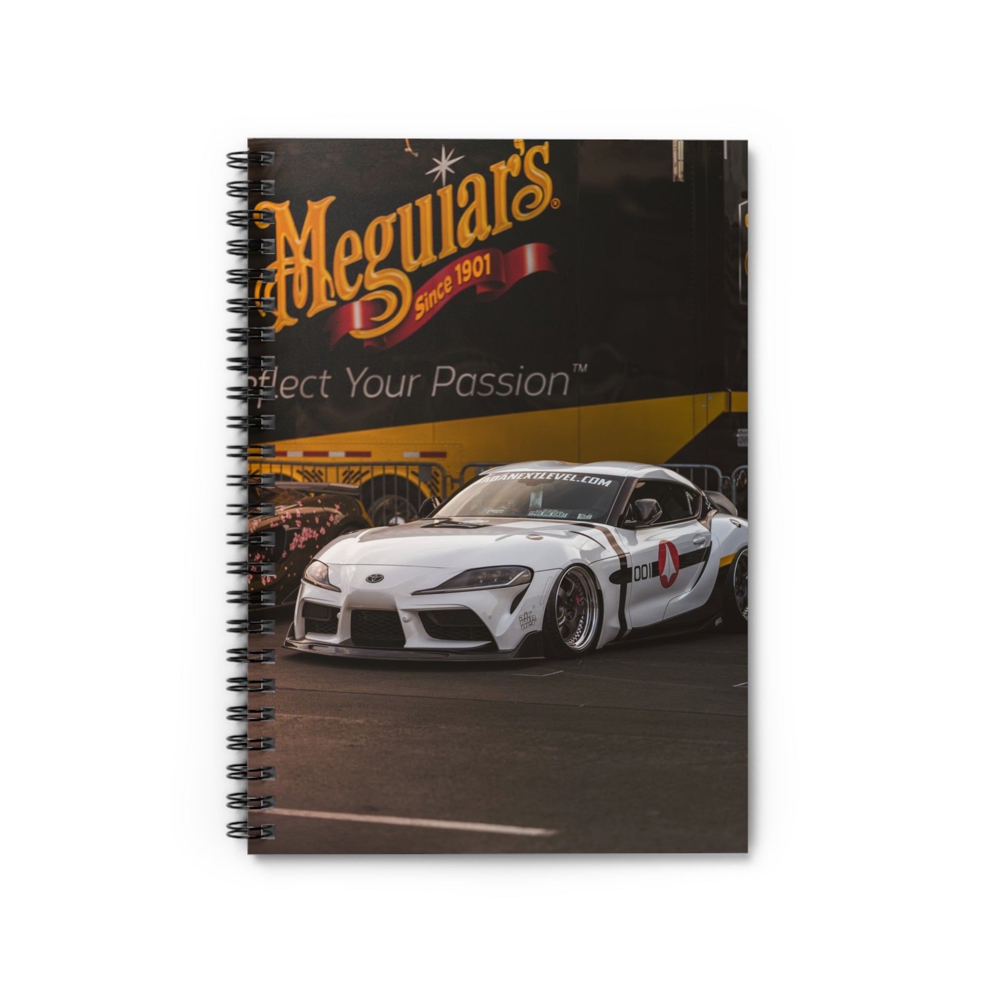 Toyota Supra Mk5 Automotive Spiral Notebook #001 - Throttle Designs