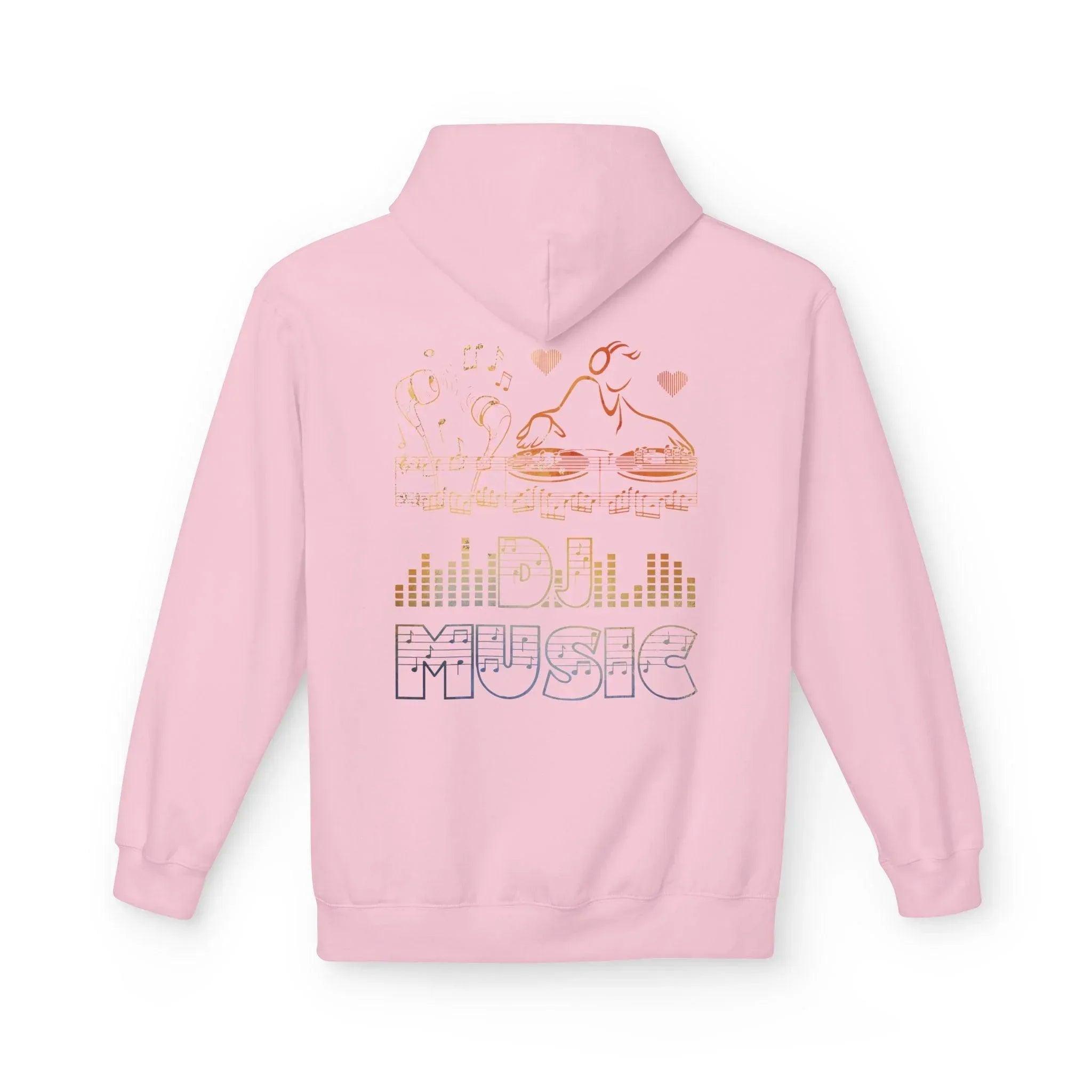 Ultimate DJ Music Lover's Fleece Hoodie: Comfort Meets Style