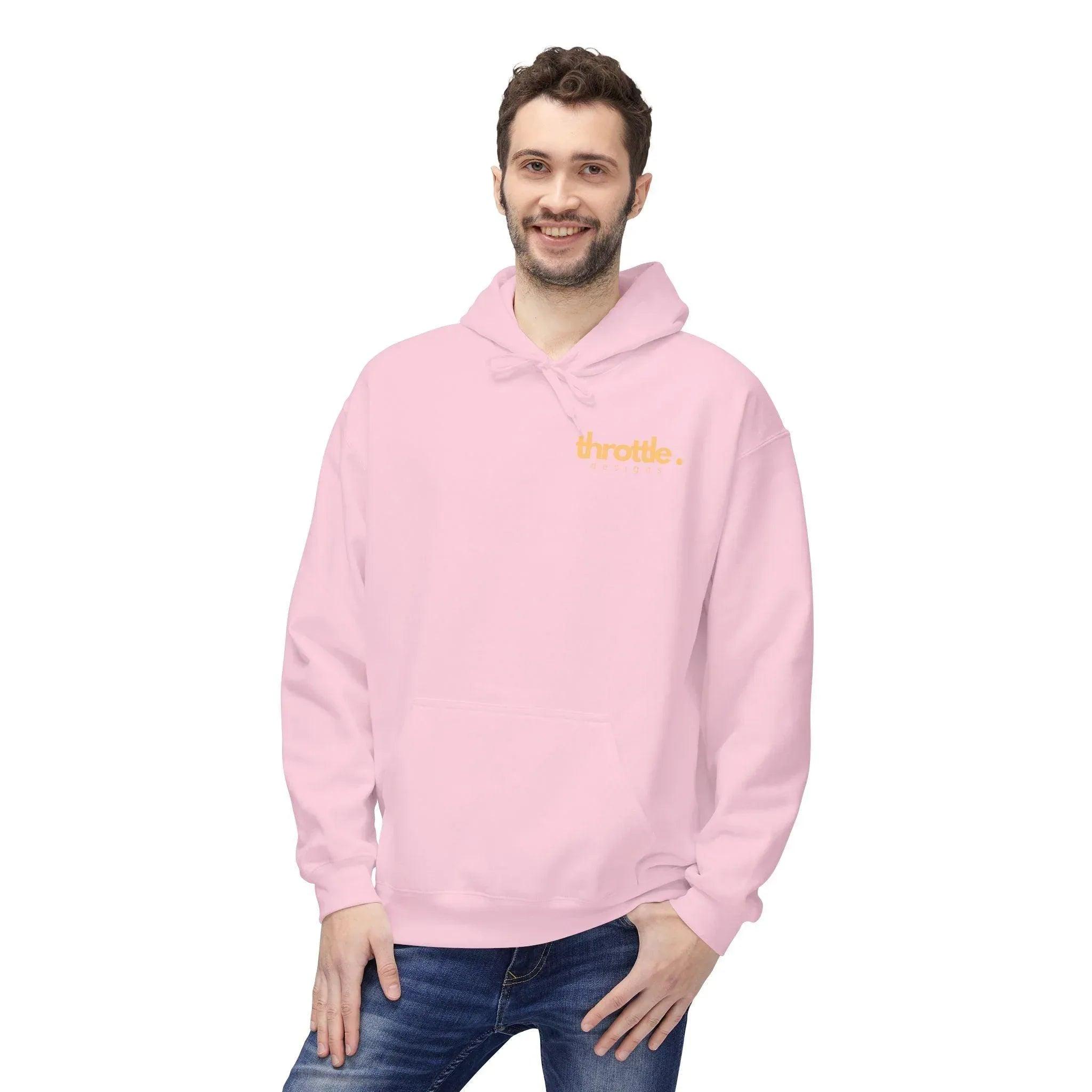 Retro Vibes Fleece Hoodie - Embrace the Comfort of 90's R&B Style