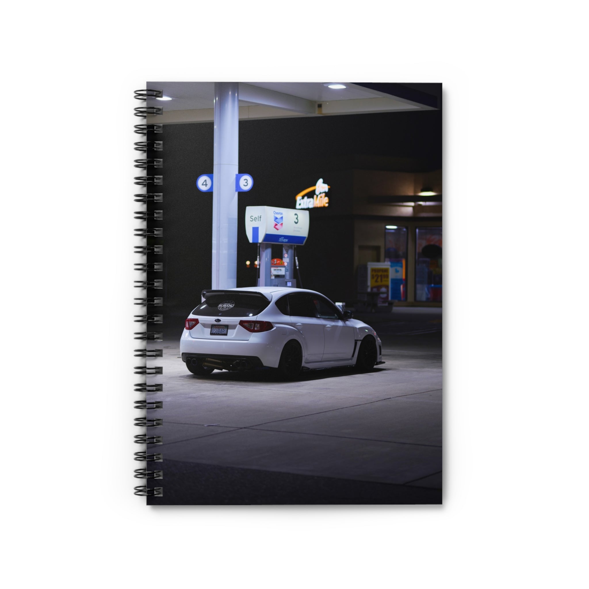 Subaru WRX STI Automotive Spiral Notebook #010 - Throttle Designs