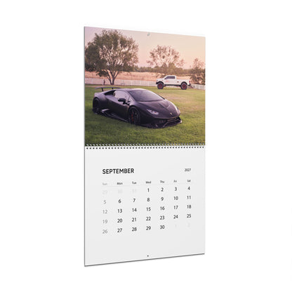 2027 Supercar Wall Calendar – Exotic Performance Cars, Luxury Sports Cars & Automotive Artwork Collection