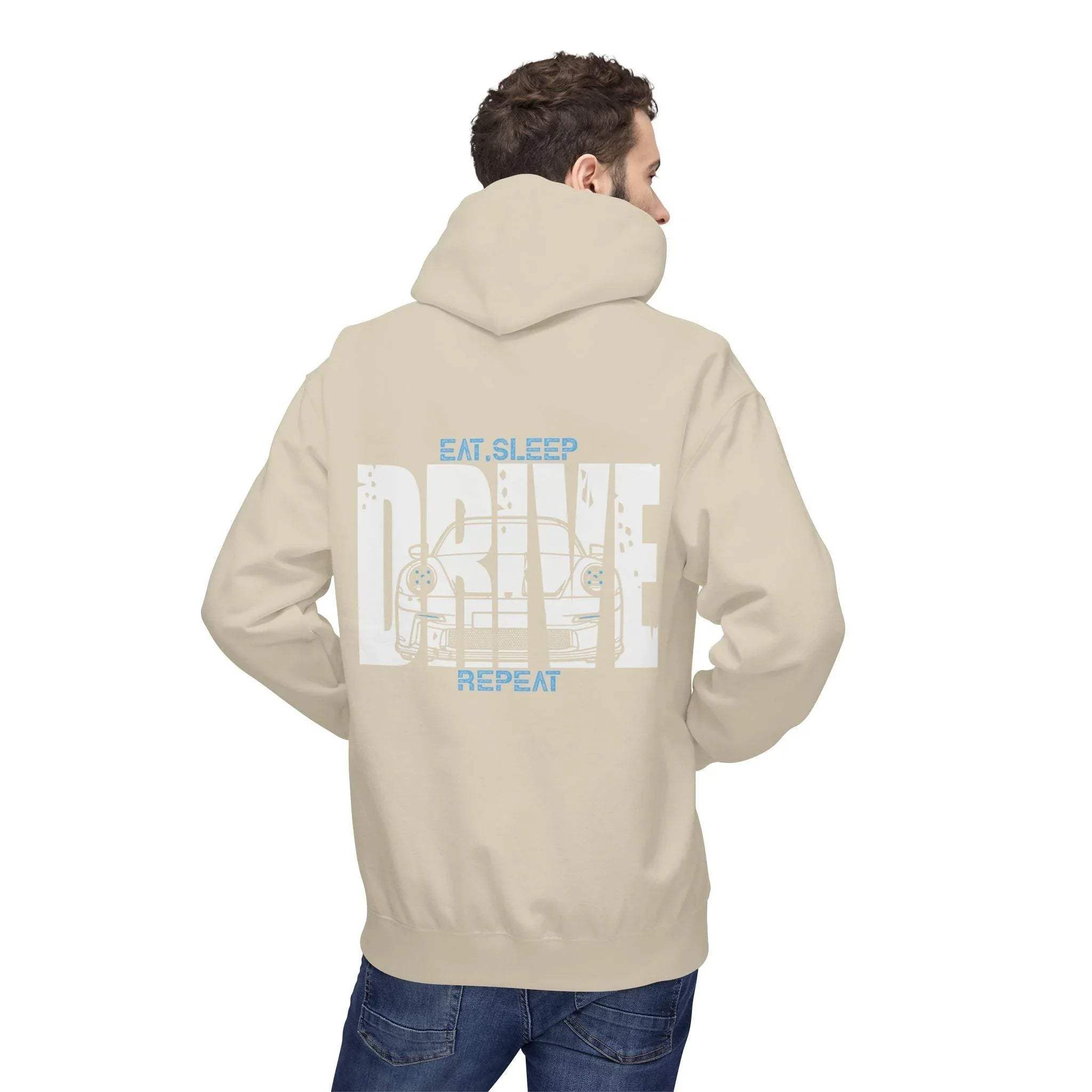 Porsche GT3RS DRIVE Fleece Hoodie - Ultimate Comfort for Car Lovers