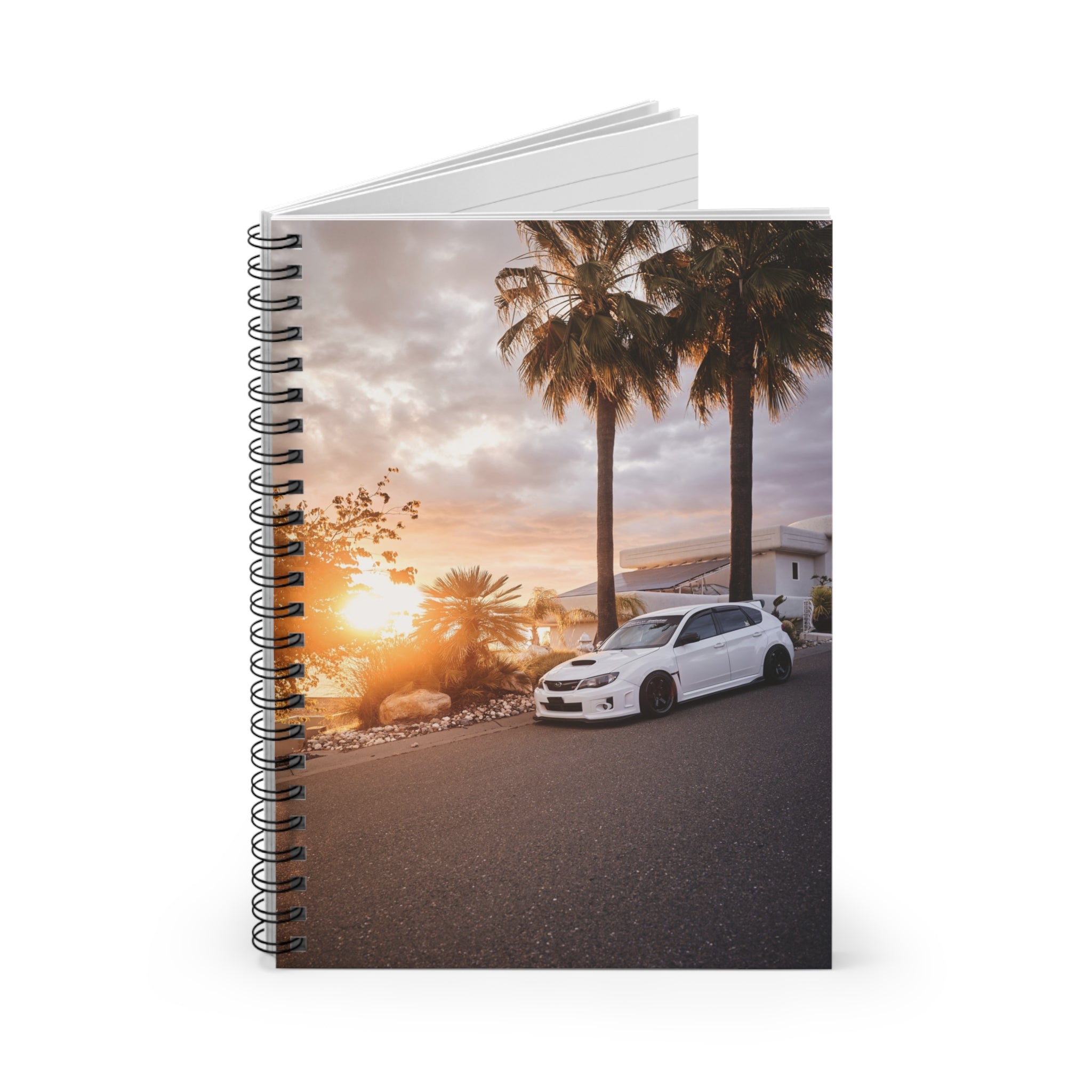 Subaru WRX STI Automotive Spiral Notebook #002 - Throttle Designs