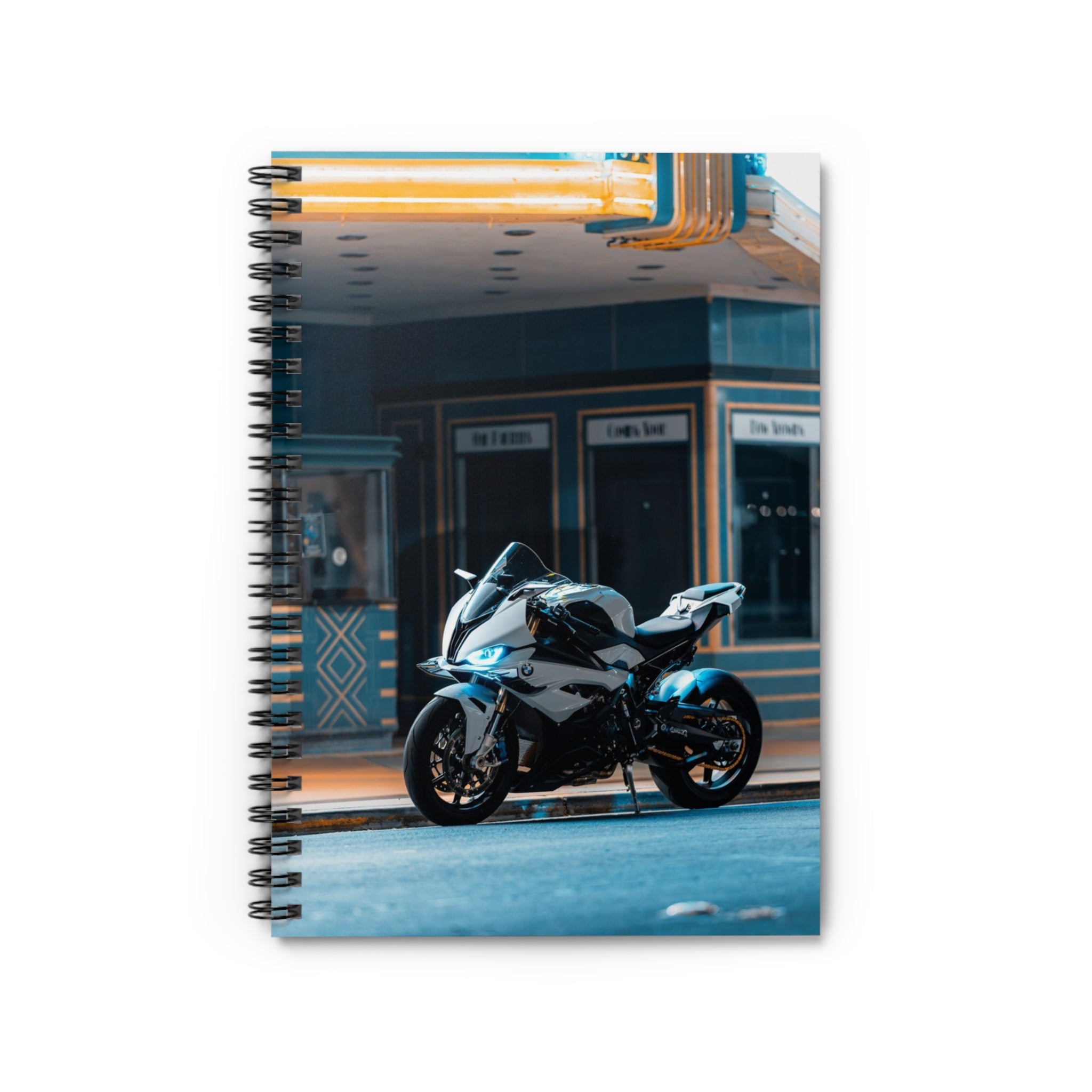 BMW S1000RR Motorcycle Spiral Notebook #088 - Throttle Designs