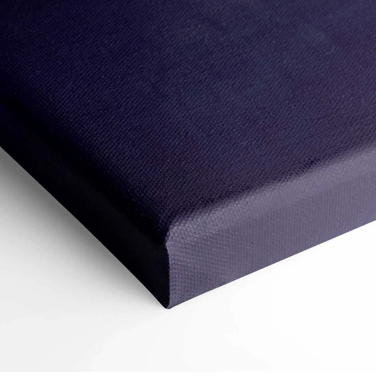 Deep navy canvas print with textured woven surface and reinforced edges for Porsche 911 GT3 inspired wall art