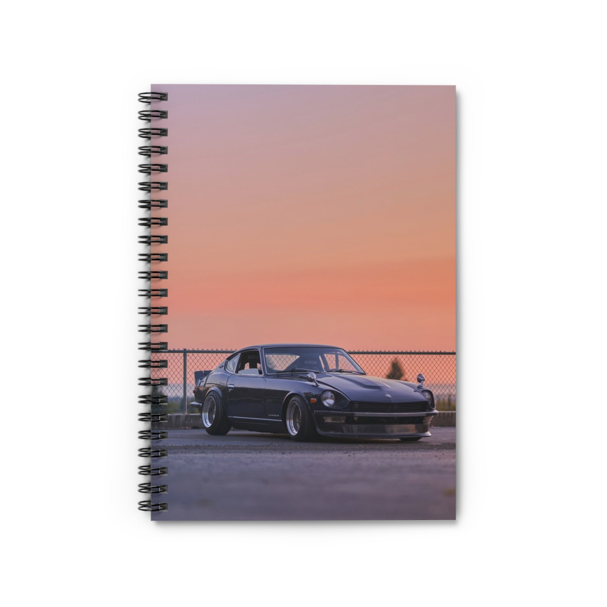 Nissan 240z Automotive Spiral Notebook #003 - Throttle Designs