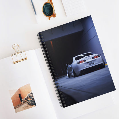 Toyota Supra Mk4 Automotive Spiral Notebook #007 - Throttle Designs