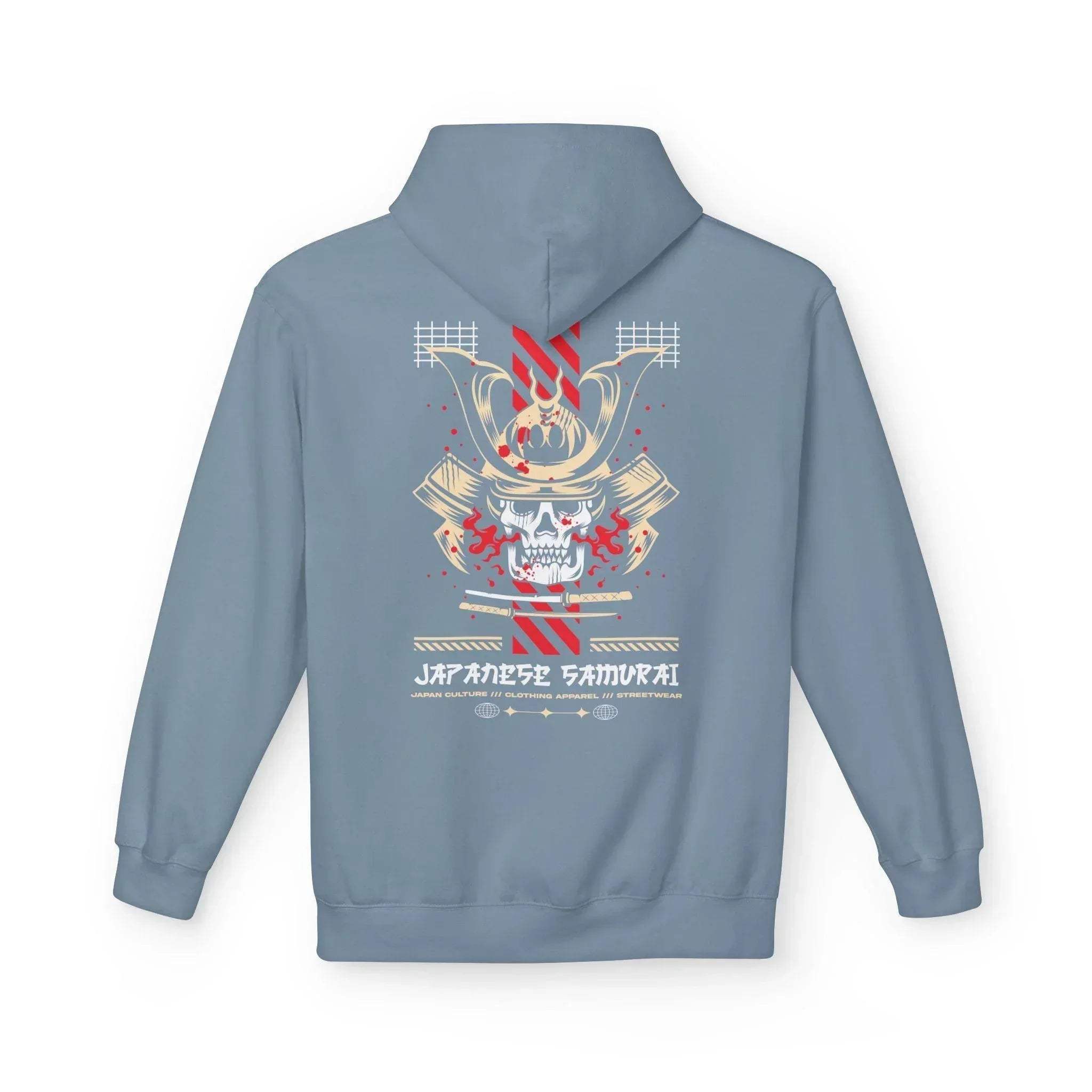 Ultimate Samurai Streetwear Fleece Hoodie for Comfort and Style