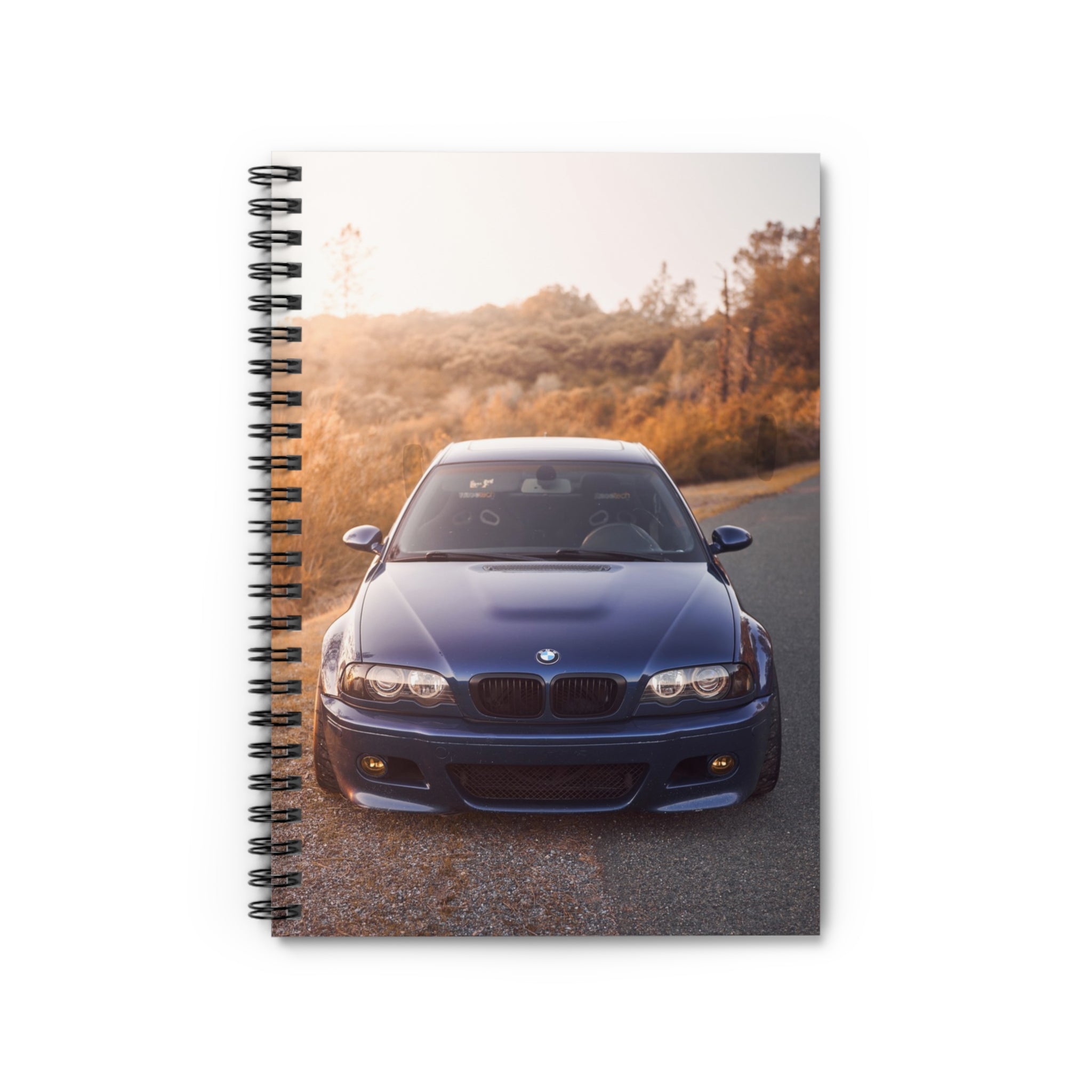 BMW E46 M3 Automotive Spiral Notebook #012 - Throttle Designs