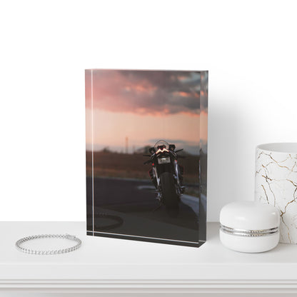 Aprilia RSV4 Motorcycle Acrylic Photo Block #006 - Throttle Designs