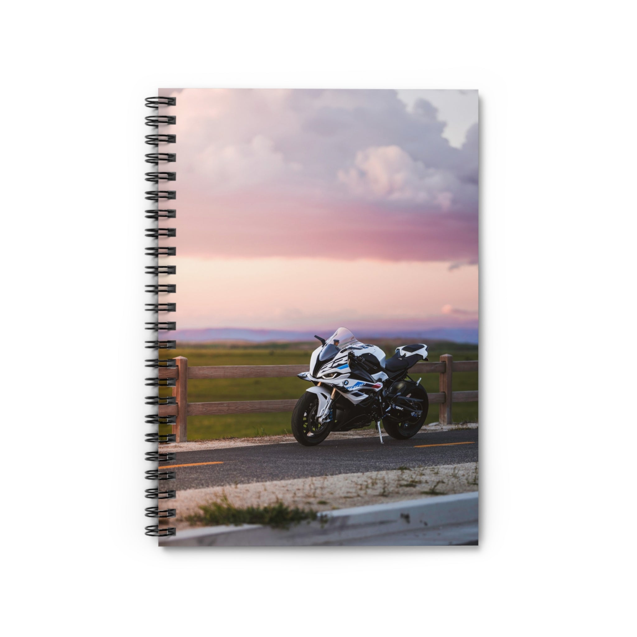 BMW S1000RR Motorcycle Spiral Notebook #071 - Throttle Designs