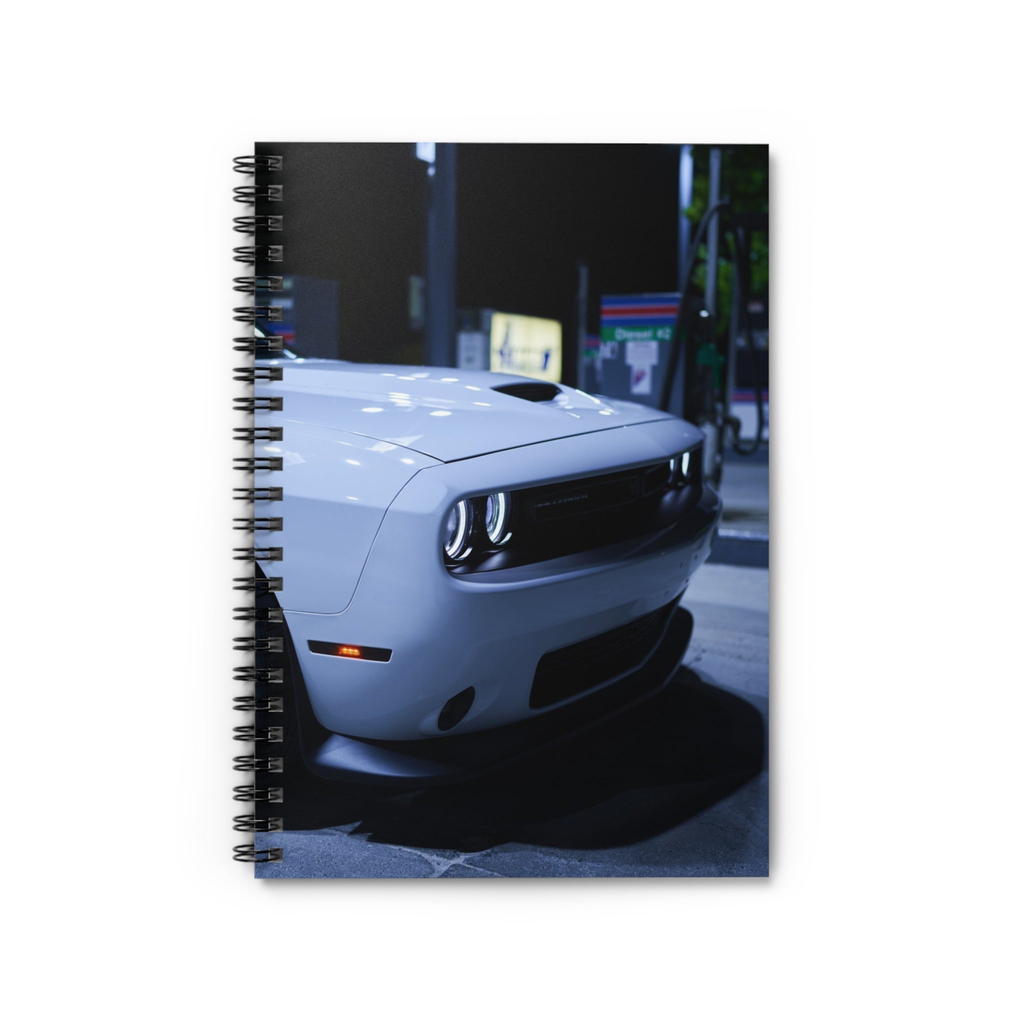 Dodge Challenger Automotive Spiral Notebook #002 - Throttle Designs