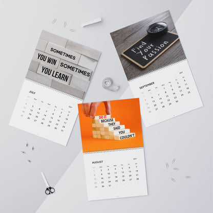 2027 Motivational Wall Calendar – Inspirational Quotes, Positive Messages & Uplifting Artwork