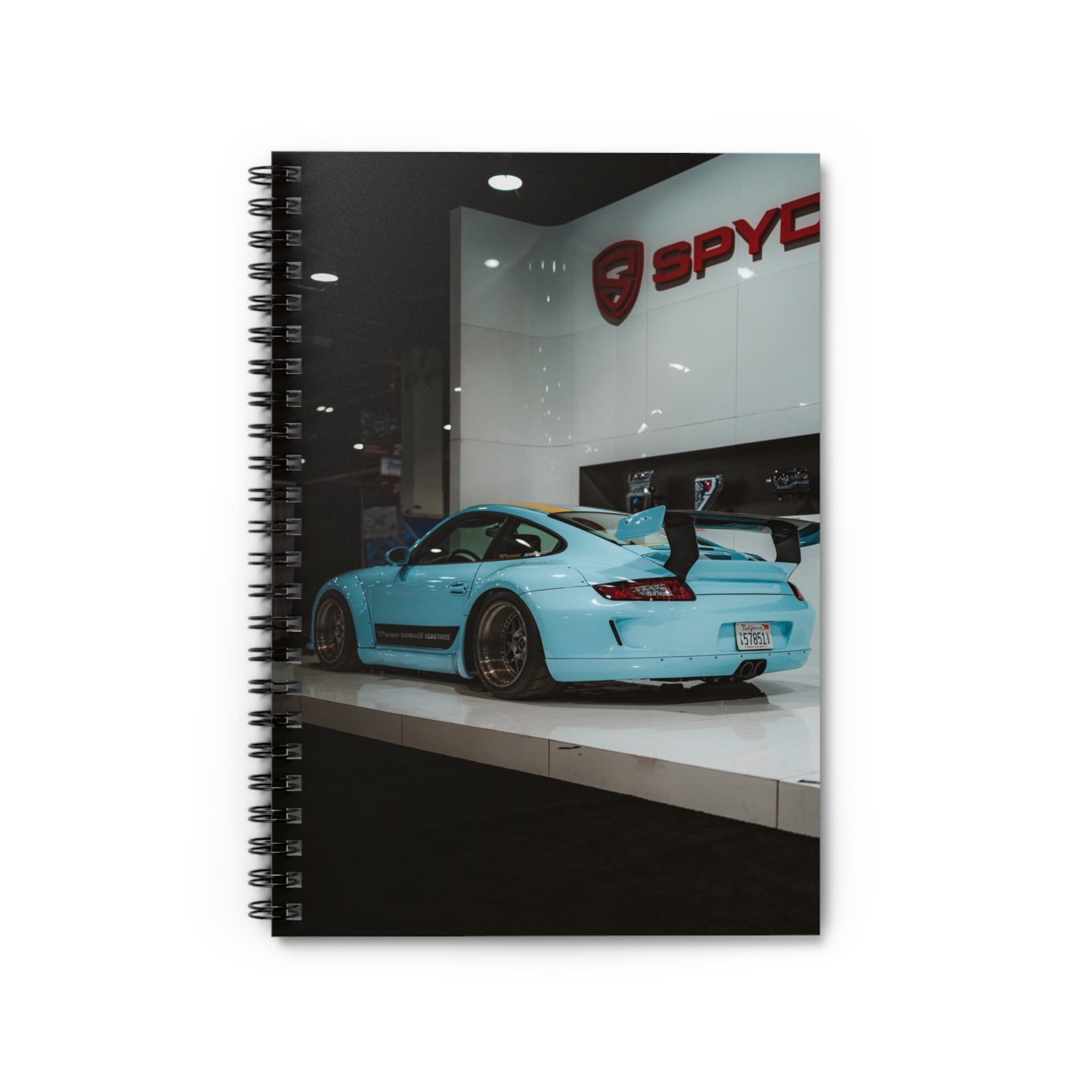 Porsche 911 Carrera 4 Automotive Spiral Notebook #004 - Throttle Designs