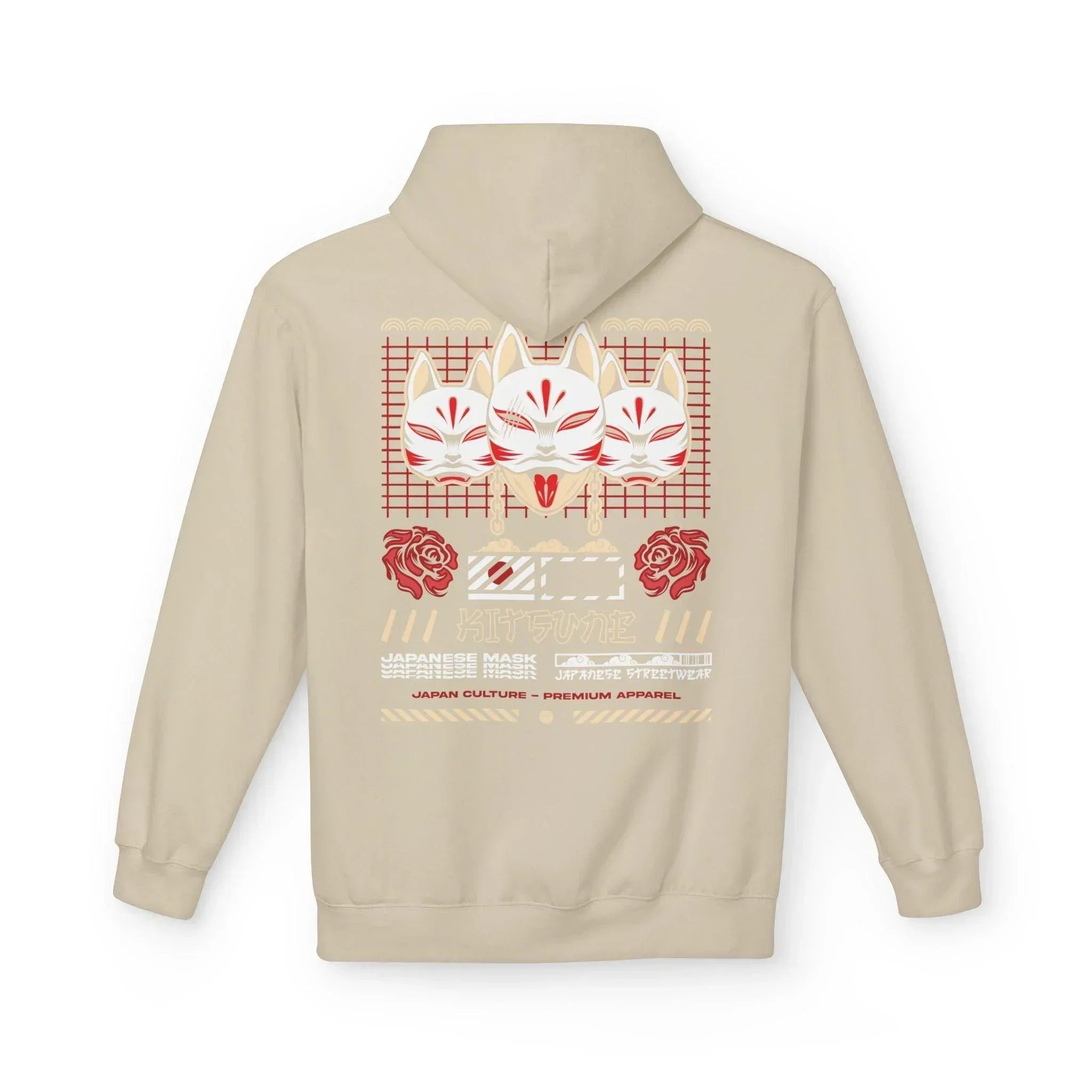 Ultimate Kitsune Japanese Streetwear Fleece Hoodie for Comfort and Style