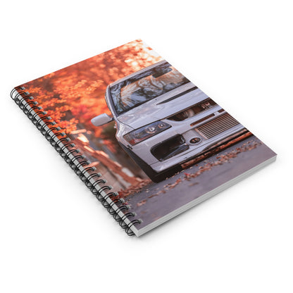 Mitsubishi Evo 8 Automotive Spiral Notebook #033 - Throttle Designs