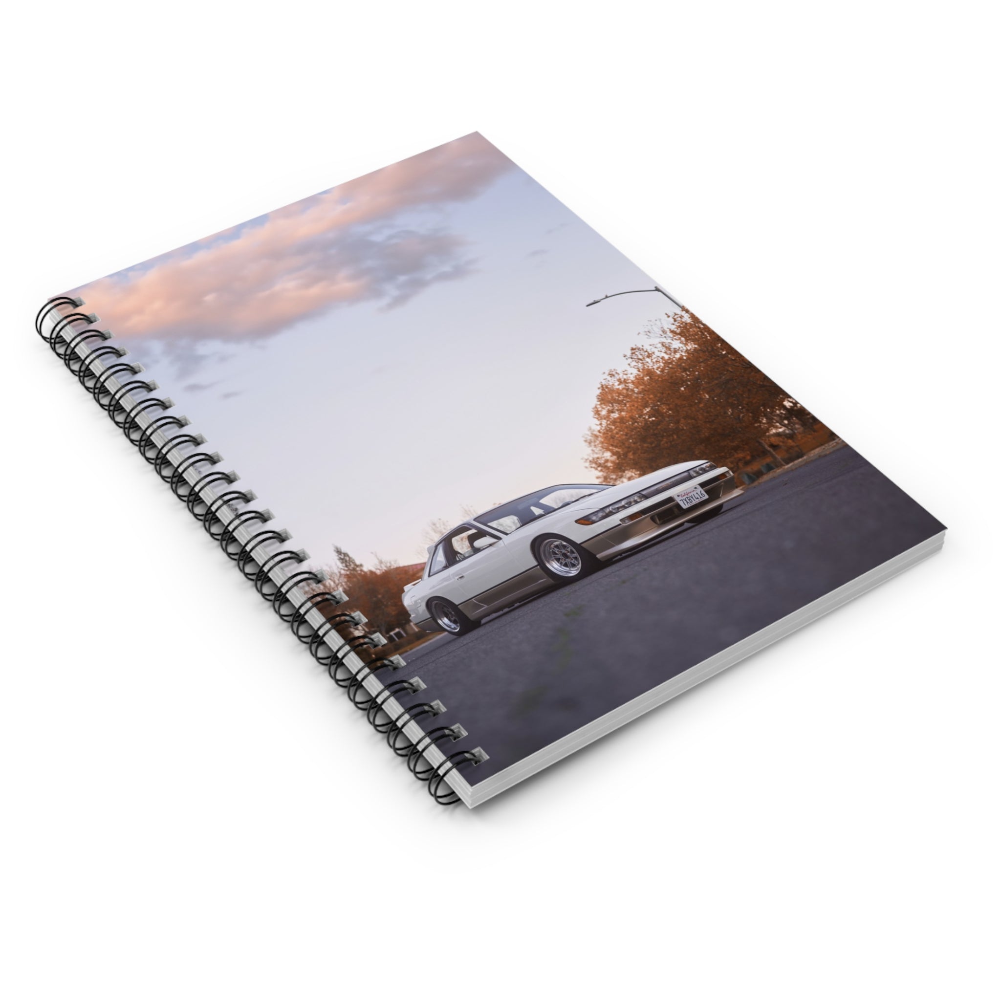 Nissan 240sx S13 Silvia Automotive Spiral Notebook #006 - Throttle Designs