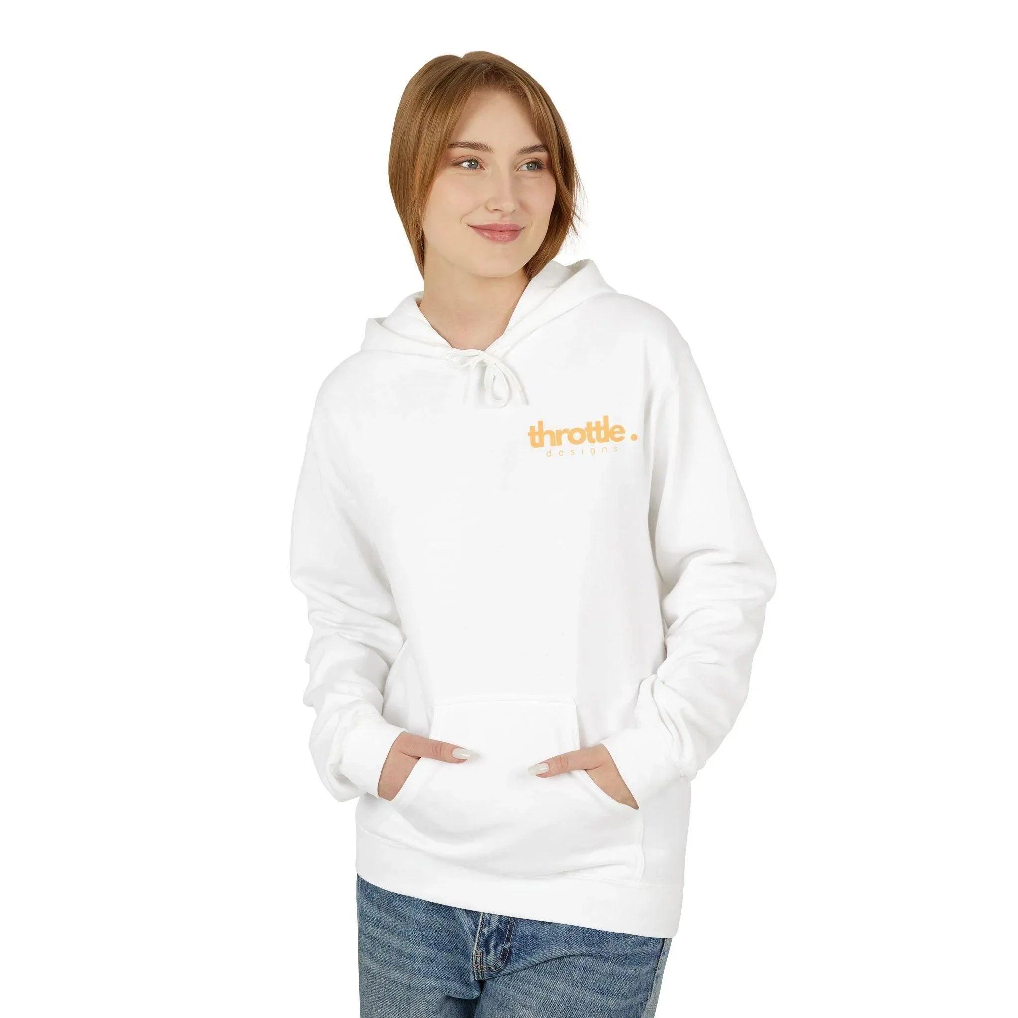 Cozy 'Coffee Time' Fleece Hoodie for Trendy Style and Comfort