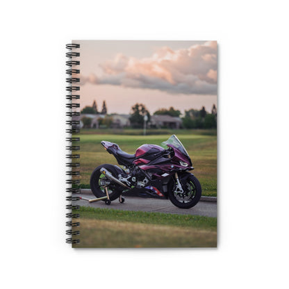 BMW S1000RR Motorcycle Spiral Notebook #042 - Throttle Designs