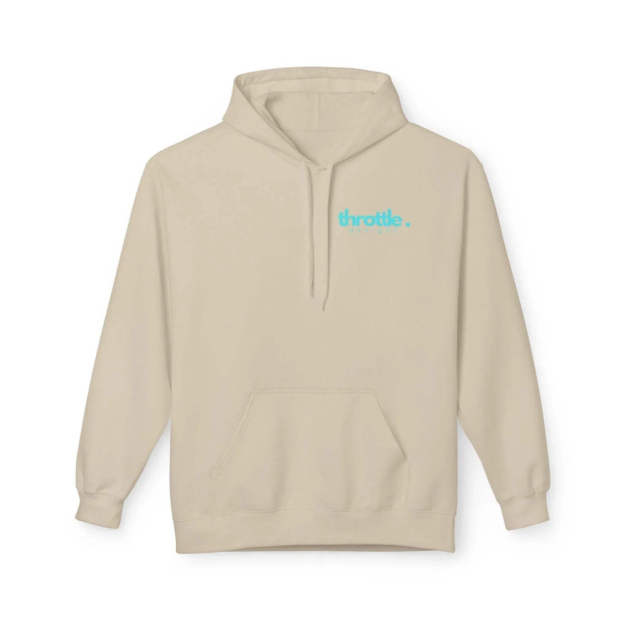Cozy "But First Coffee" Fleece Hoodie for Coffee Lovers