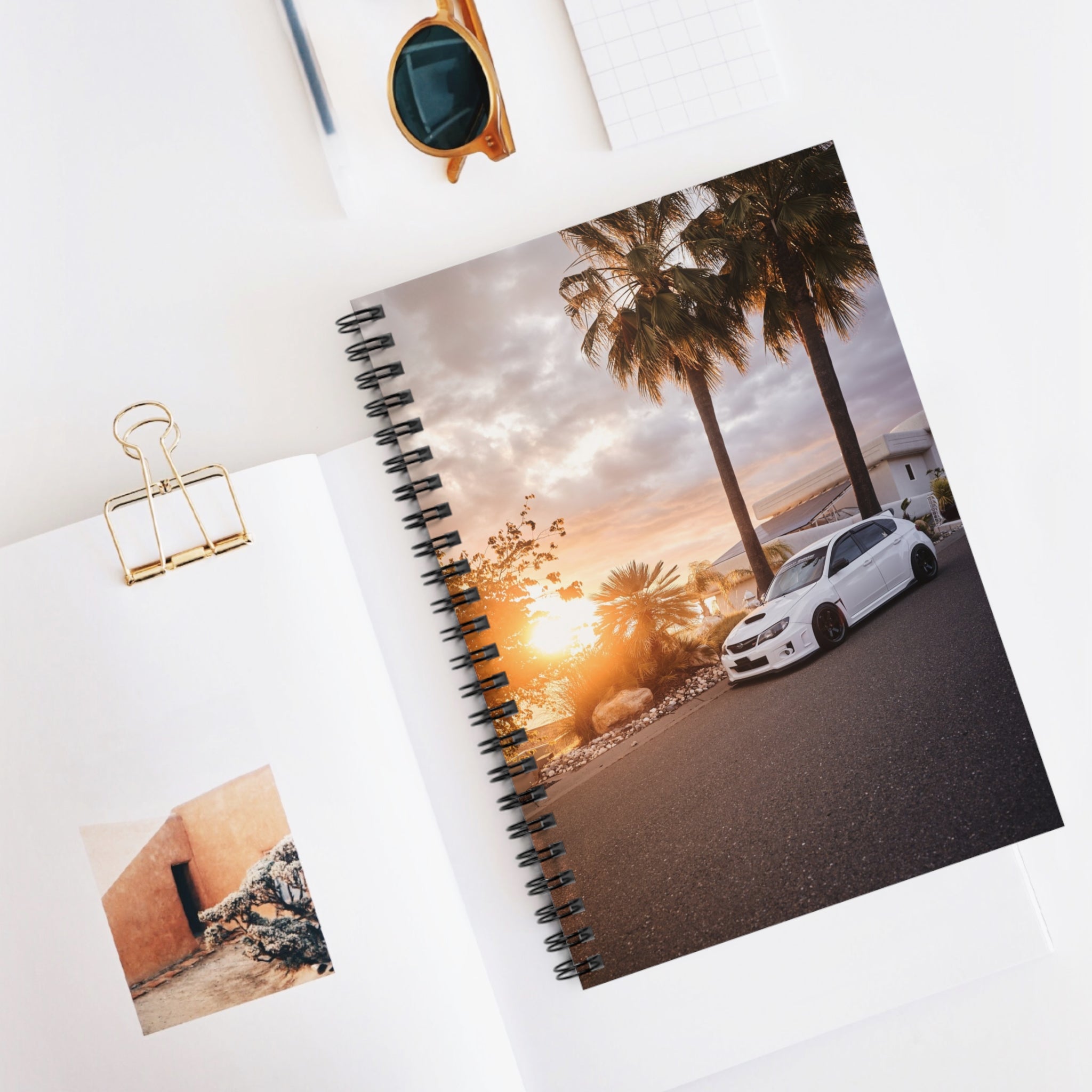 Subaru WRX STI Automotive Spiral Notebook #002 - Throttle Designs