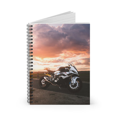 BMW S1000RR Motorcycle Spiral Notebook #072 - Throttle Designs