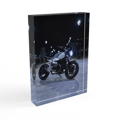 BMW R Nine T Motorcycle Acrylic Photo Block #004 - Throttle Designs