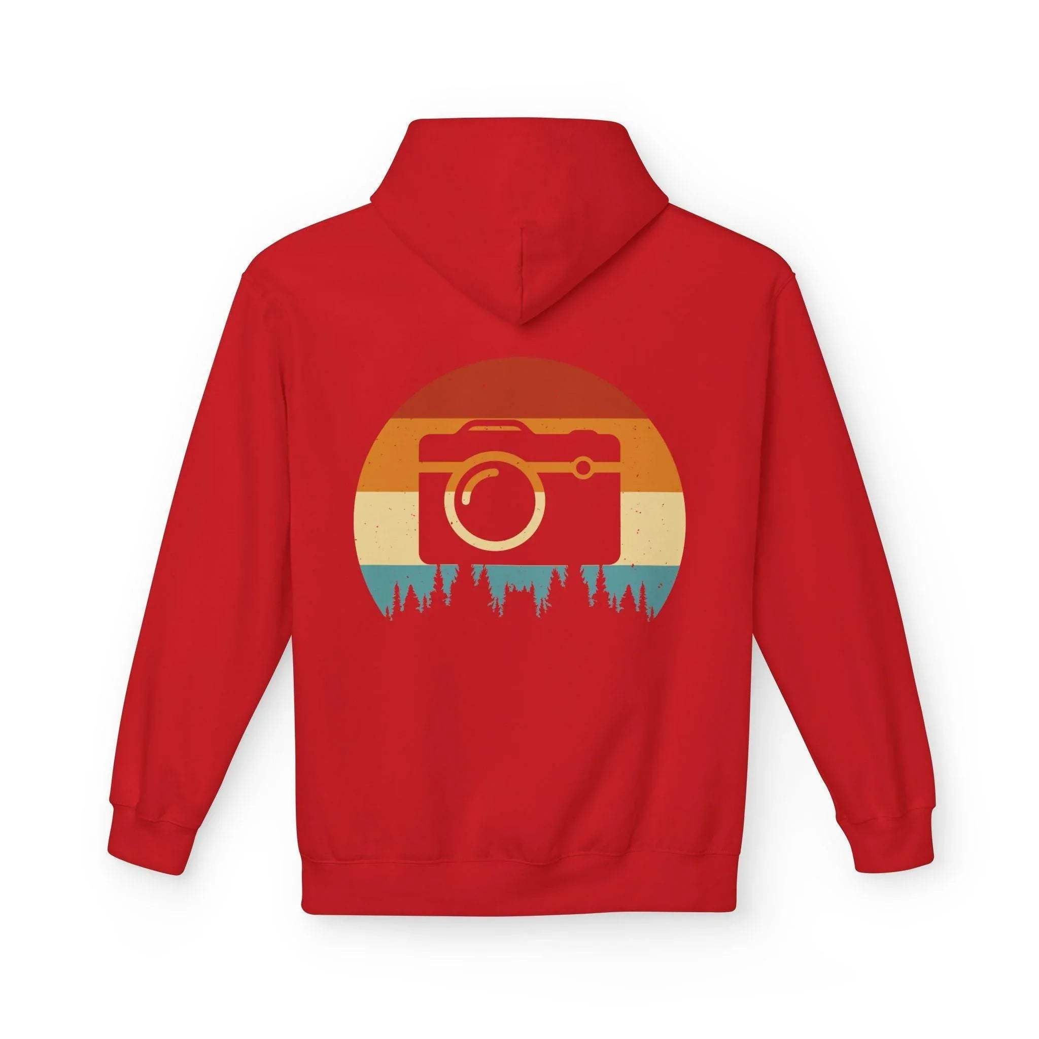 Retro Camera Fleece Hoodie - Premium Comfort & Style for Every Occasion