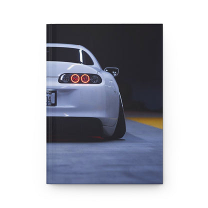 Toyota Supra Automotive Car Hardcover Journal Notebook #001 - Throttle Designs