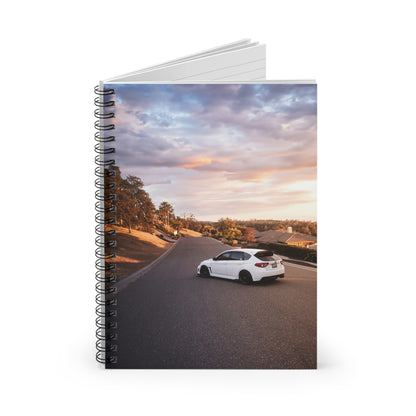 Subaru WRX STI Automotive Spiral Notebook #005 - Throttle Designs