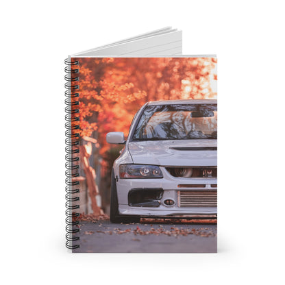 Mitsubishi Evo 8 Automotive Spiral Notebook #033 - Throttle Designs