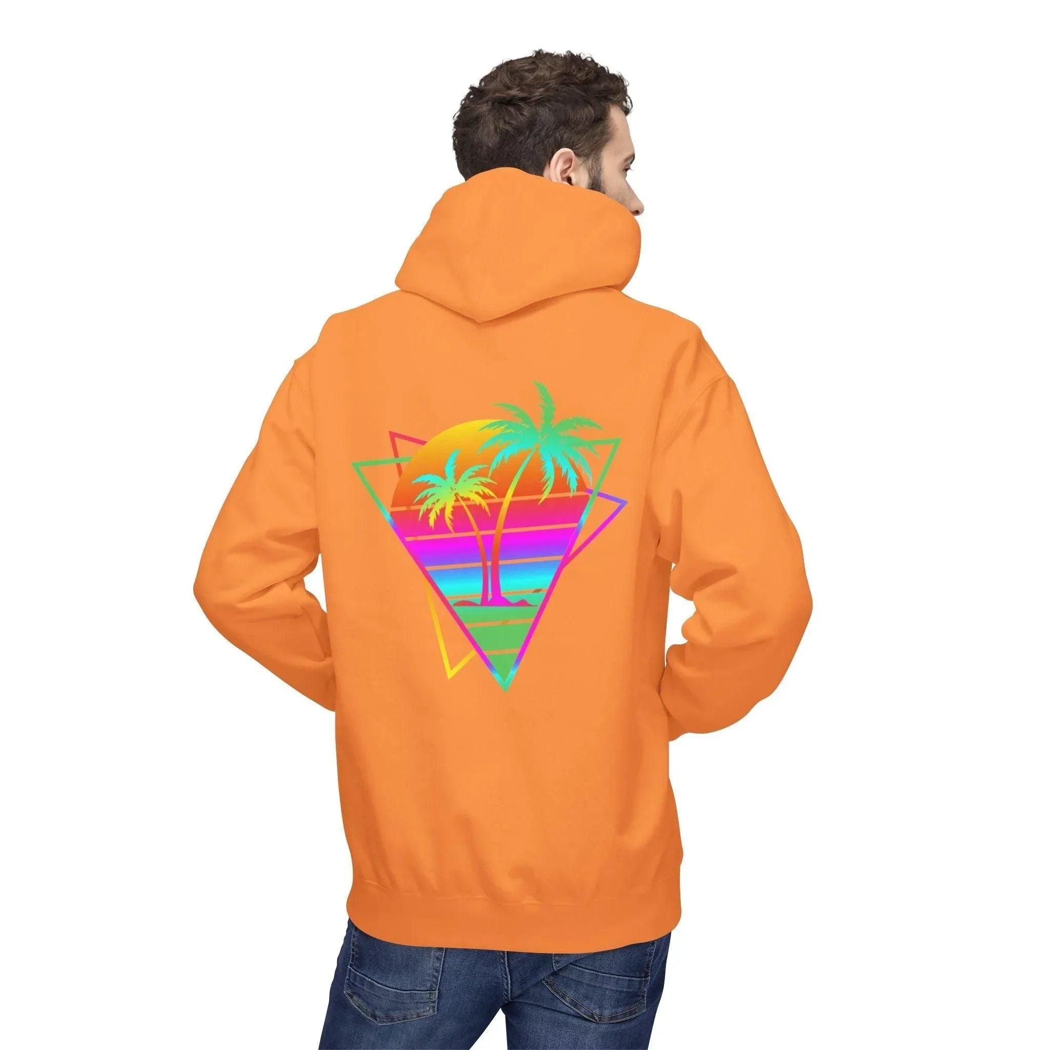 Vaporwave Vintage Fleece Hoodie for Ultimate Comfort and Style