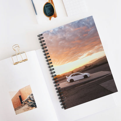 Mitsubishi Evo 10 Automotive Spiral Notebook #002 - Throttle Designs