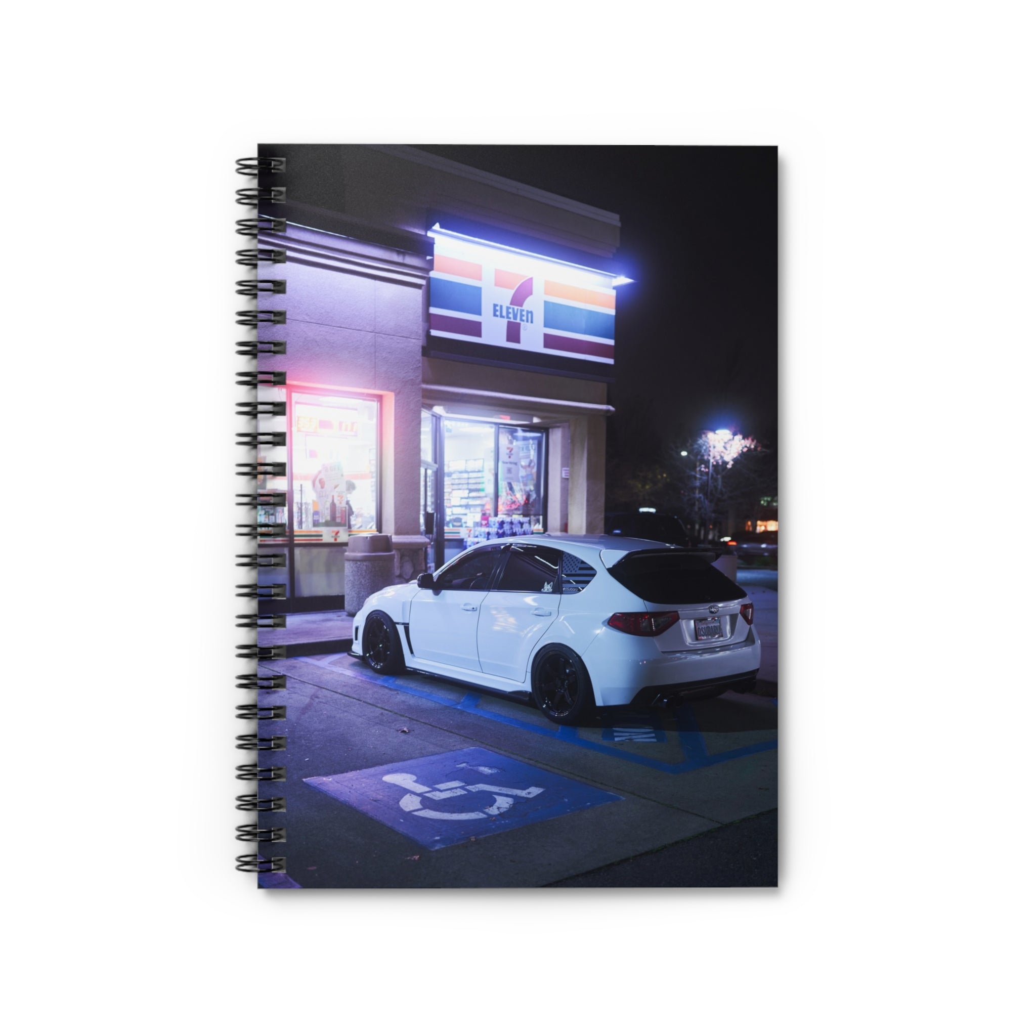 Subaru WRX STI Automotive Spiral Notebook #015 - Throttle Designs