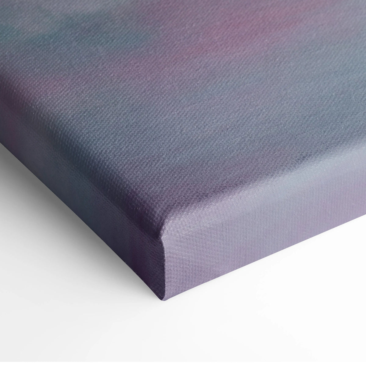 McLaren Senna inspired supercar canvas art print with smooth gradient of deep purples and soft blues wall decor